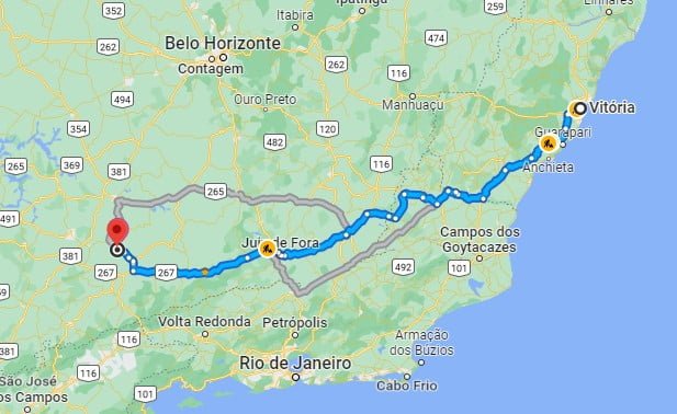 Vitoria (ES) - Pousada Arco-Íris em São Thomé das Letras